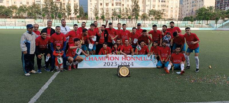 Le "S.C.M Bida"  CHAMPION "HONNEUR"