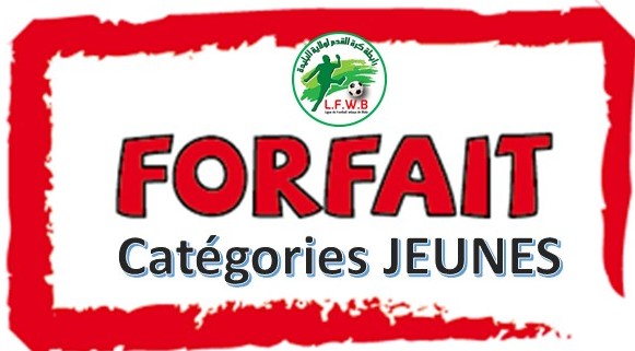 FORFAIT EN CATEGORIES JEUNES